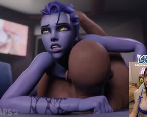 ???? overwatch widowmaker porn at its best. Widowmaker Standing Cowgirl