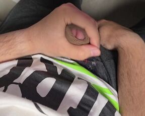 Work on skin masturbation with foreskin dick from noon