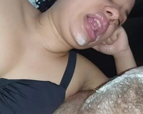 creampie with sucked on both sides of the dick, she sucks dick like a bitch????????????????????????????????????????????????