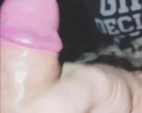 Masked maid in red lipstick blowjob taking cumshot.