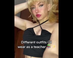 Do you like my outfit as a teacher?