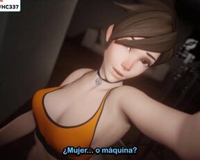 TRACER PUSSY OR TOY ? FUTANARI WIDOWMAKER OVERWATCH HENTAI STORY ANIMATION 4K 60FPS