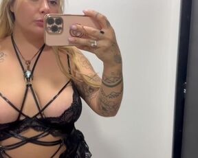 SEXY MILF Tries On TRANSPARENT Clothes