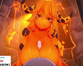 Magma Girl Do Amazing Hottest Titjob And Getting Cum / Best Cartoon Hentai 4k 60fps