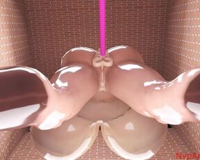 Anal machine futa breast expansion growth (3d animation)