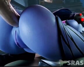 Hardcore Widowmaker Anal, Jessie Getting Fucked in Her Tight Ass, Kasumi Anal Fucking