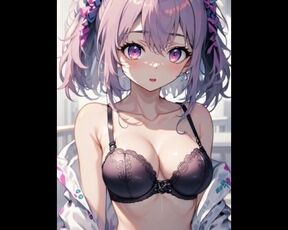 Anime Girl with big tits