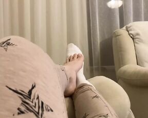 Worship My Socks and Feet Before Bed Time