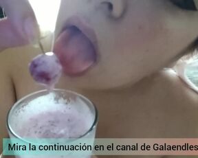 Reyna Tomando Licuadito, Con La Leche De Xdromedariax, Video Del Set Verano En El Conurbano