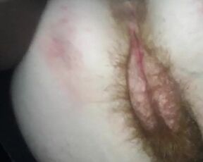 Damn a nice red hairy hooker pussy.