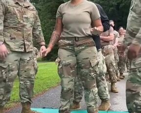 Tik Tok: Another THICK Military chick!#2