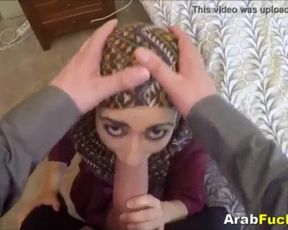 Huge tits and big booty arabic babe gets fucked hijab 2020