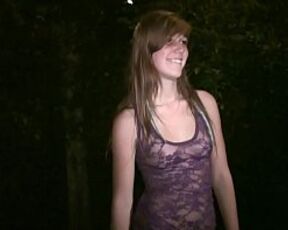 Cute TEEN girl PUBLIC sex anonymous DOGGING PART 1