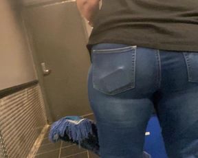 PAWG Cleaning Lady 2