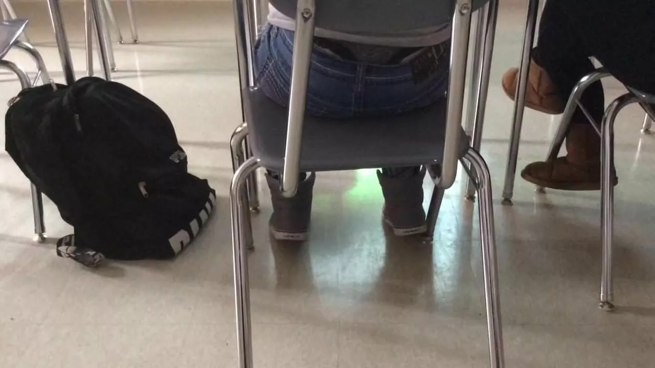 Not teen in class thong slip last part - HubUrbate