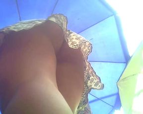 Upskirt Teen on Market