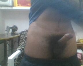 Slutty Indian boy’s throbbing penis...and brush play...