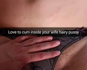 While you at hard work, i will cum inside your wife pussy