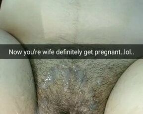 After that loads your hotwife is getting pregnant for sure!