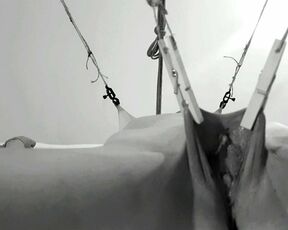 PUSSY&NIPPLES Clamps made her whimper and cum