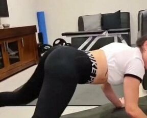 Twerk with yoga pants