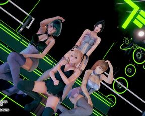 MMD KiIIler Lady Mai Shiranui Marie Rose Katsumi Tamaki Doa Sexy Dance