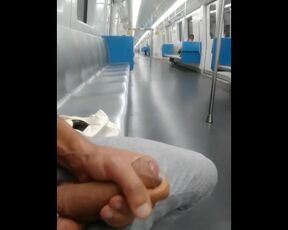 SUBWAY HANDJOB