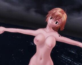 【MMD】Cold Water feat-Nami【R-18】