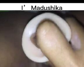 Using Dildo o sex toy for mastrubating I am Madushika from Sri Lanka