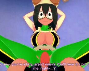 POV Feet Hentai Tsuyu Asui My Hero Academia