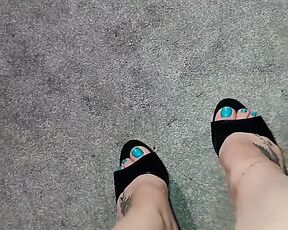 Do you like looking at my feet son?