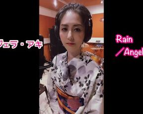 【Rain／Angela Aki】I sang and played ????【Rain／アンジェラ・アキ】