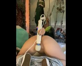 BigTittyGothEgg Intense Vibrator Orgasms