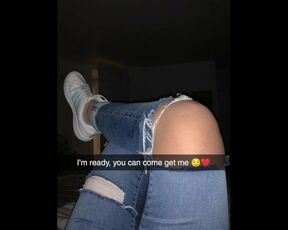 a beautiful 18-year-old girl got a big surprise in a conversation with her friend on snap chat