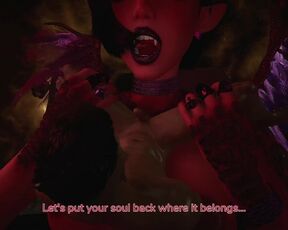 ( Giantess, Femdom, Vore, POV VR) Tasty Toy: Flame Demoness