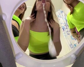 You Are A Human Trash Can For Spitting, Nail Dust, Snot, Earwax From Three Mistresses (Femdom POV)